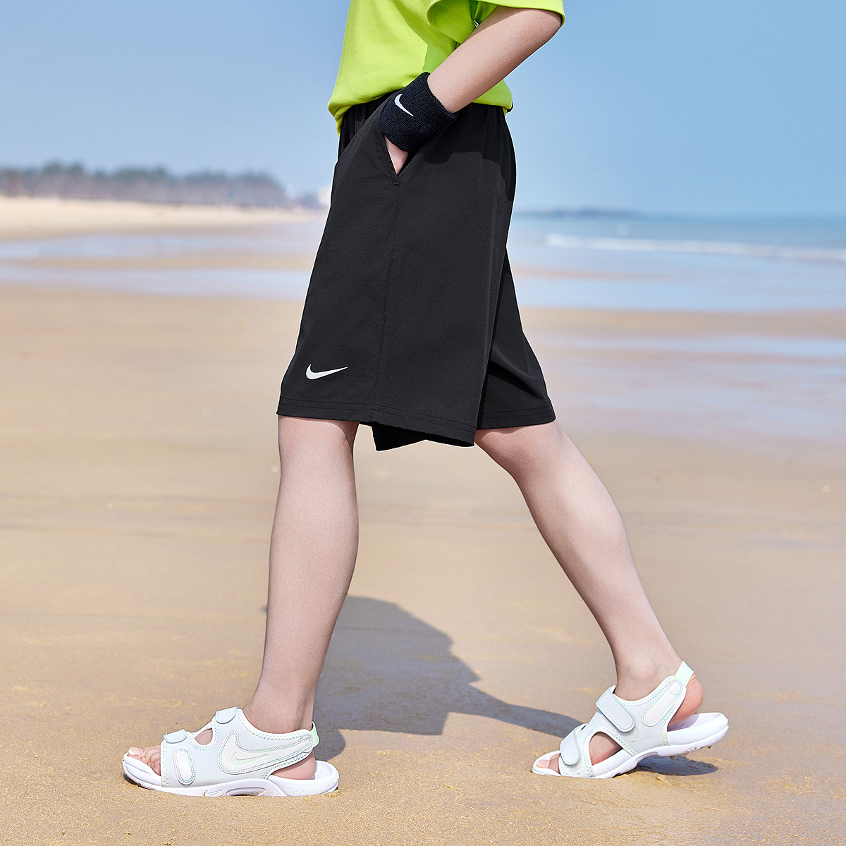 Мужские шорты Nike 3Brand (черные) — фото 4