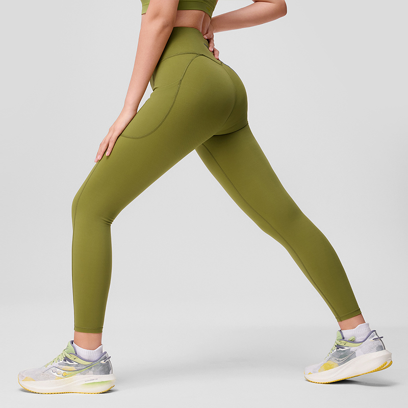 Saucony Leggings Women’s Light Yellow Army Green
