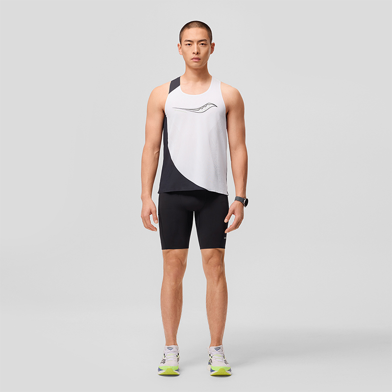 Saucony Running Tank Top Men’s White