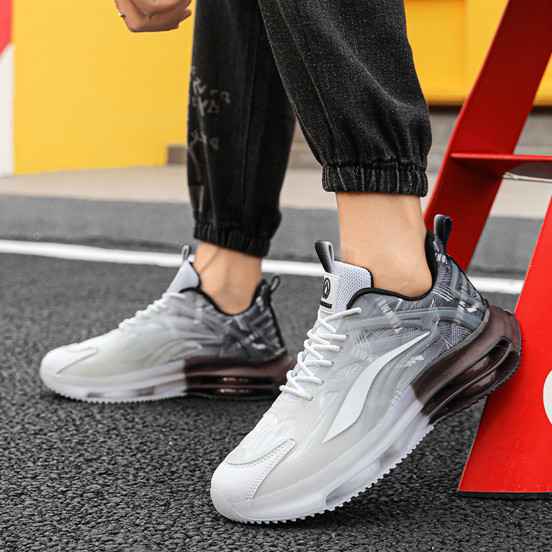 LIANGHUO Cushioning Slip Resistant Abrasion Resistant Impact Resistant Low top Running Shoes Unisex