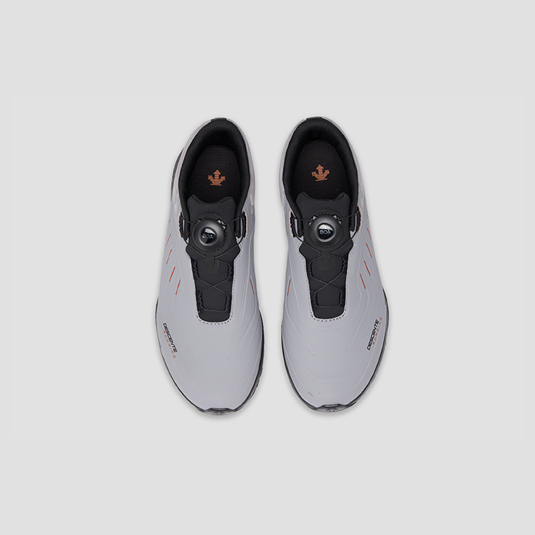 DESCENTE DFLUID TPU Waterproof Support Rebound Running Shoes Unisex Gray