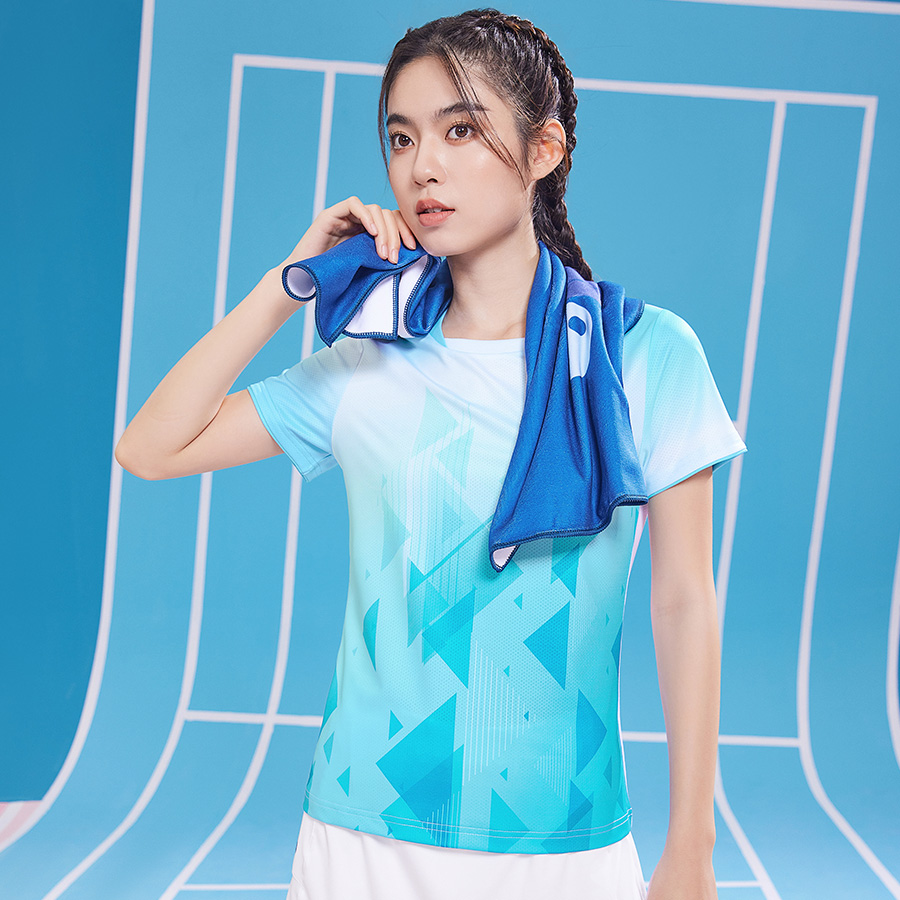 KUMPOO Badminton Jersey Women’s Blue