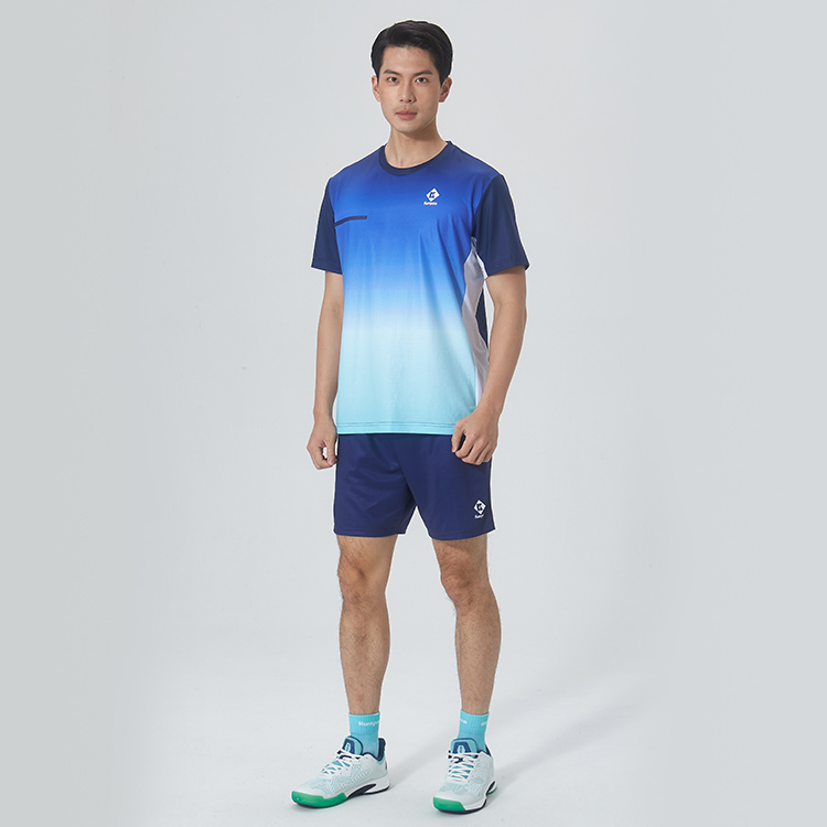 KUMPOO Badminton Jersey Men’s Blue