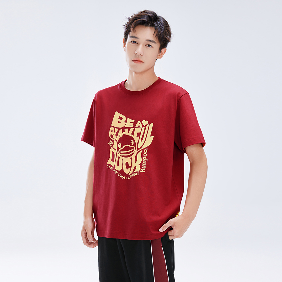 KUMPOO x B.Duck Badminton Jersey Unisex Red