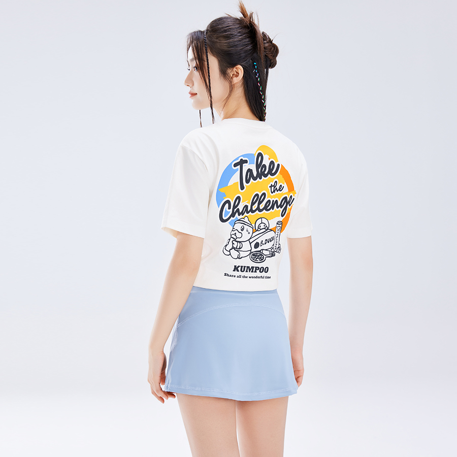 KUMPOO x B.Duck Badminton Jersey Unisex Ecru