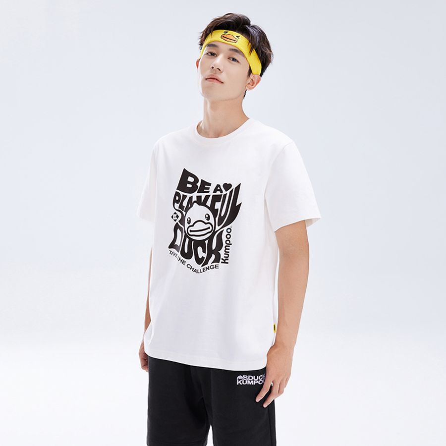 KUMPOO x B.Duck Badminton Jersey Unisex Ecru