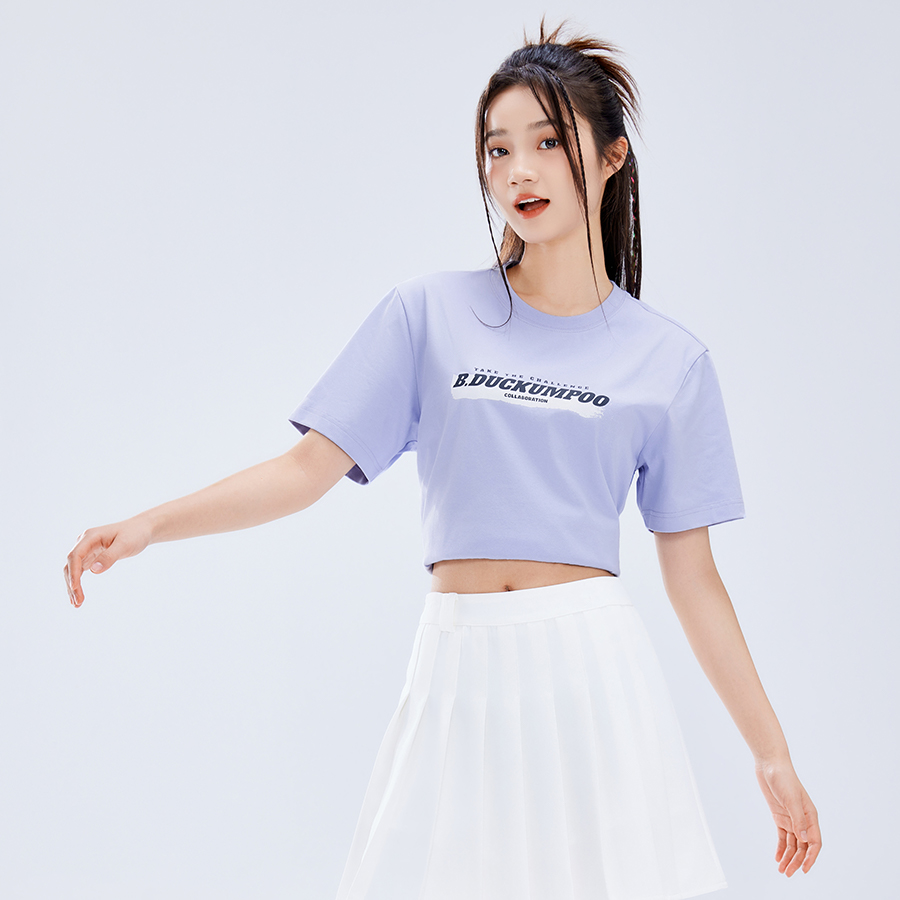 KUMPOO x B.Duck Badminton Jersey Unisex Purple