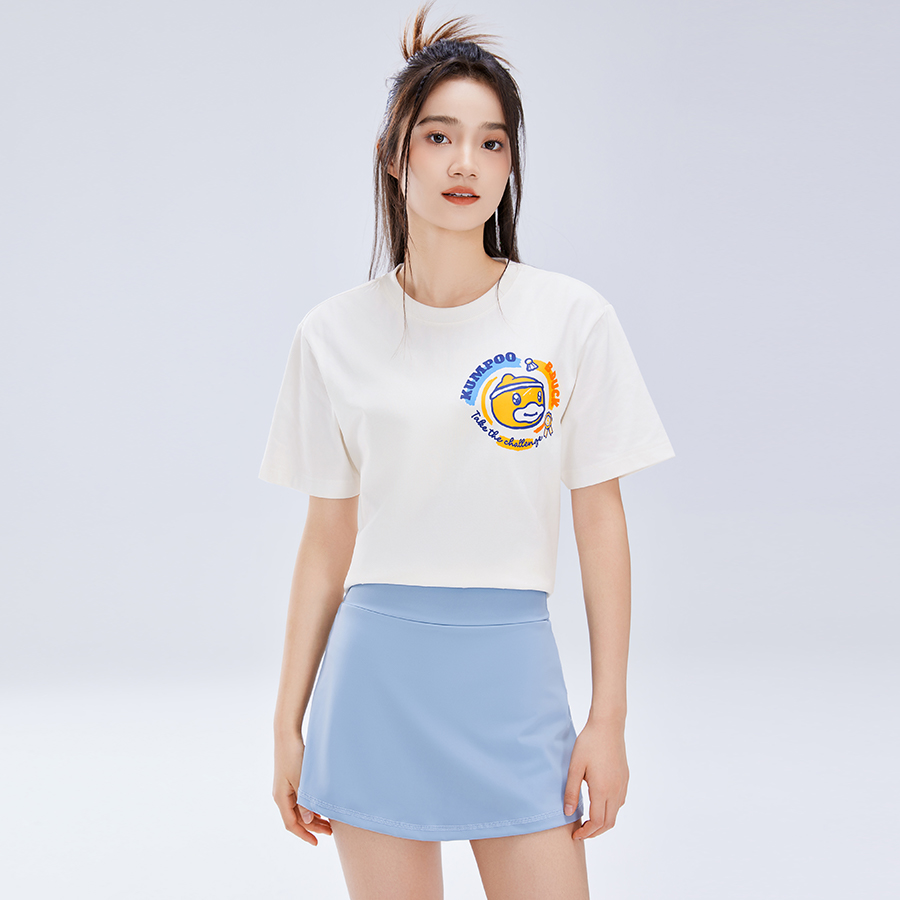 KUMPOO x B.Duck Badminton Jersey Unisex Ecru