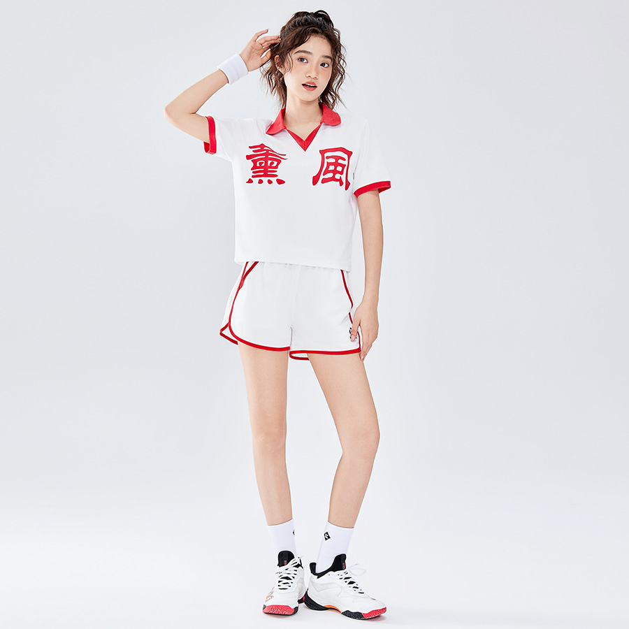 KUMPOO Badminton Jersey Women’s White