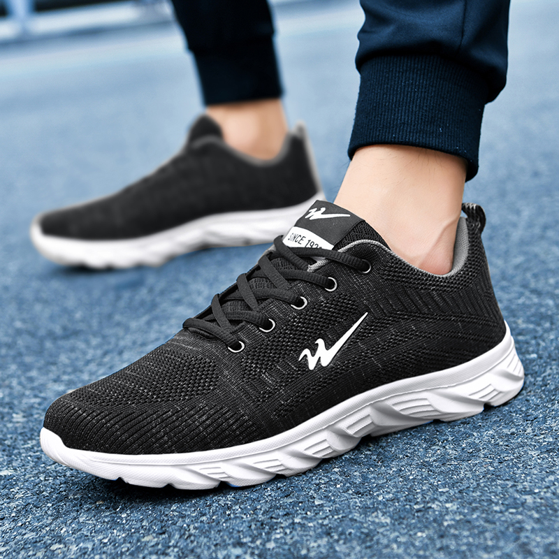 DOUBLE STAR 88 Cushioning Slip Resistant Cushioning Slip Resistant Low top Running Shoes Men’s Gray