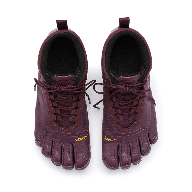 Vibram ROADCOZY Five Fingers Shoes Breathable And Lightweight High top Training Shoes Women’s Purple