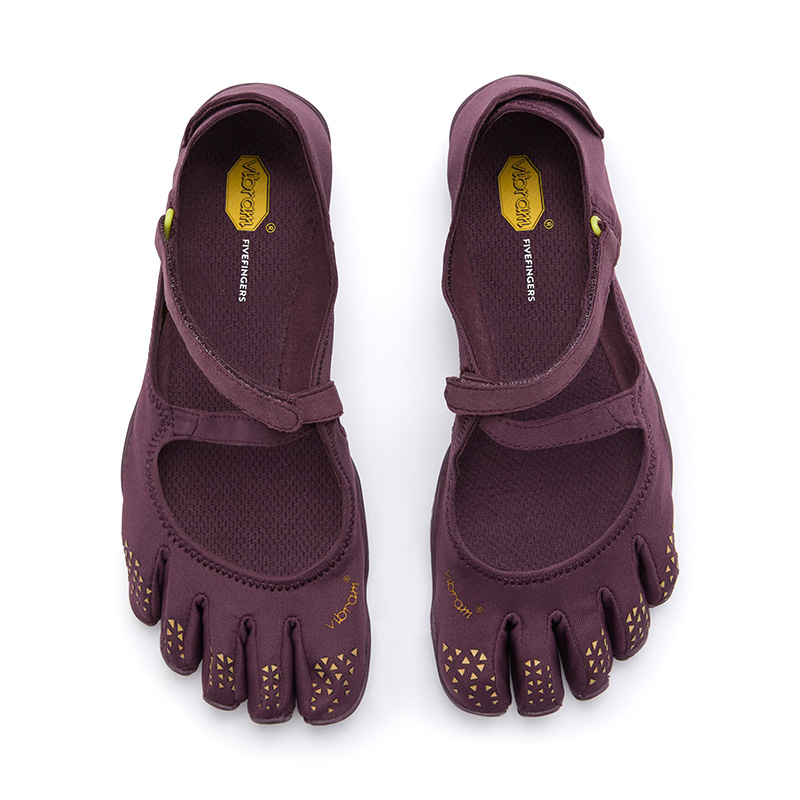 Vibram V SOUL Five Fingers Shoes Slip Resistant, Abrasion Resistant, Breathable, Lightweight Low top Training Shoes