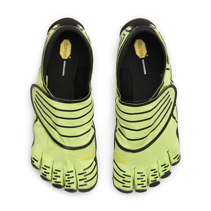 Vibram Five Fingers Shoes Coverage Lightweight Quick Dry Low top Training Shoes Men’s Fruit Green