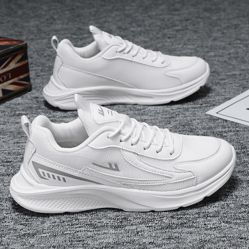 WARRIOR Walking Shoes Unisex Low Top White/Cameo Brown/Black White/Black/Gray Pink/Light Purple