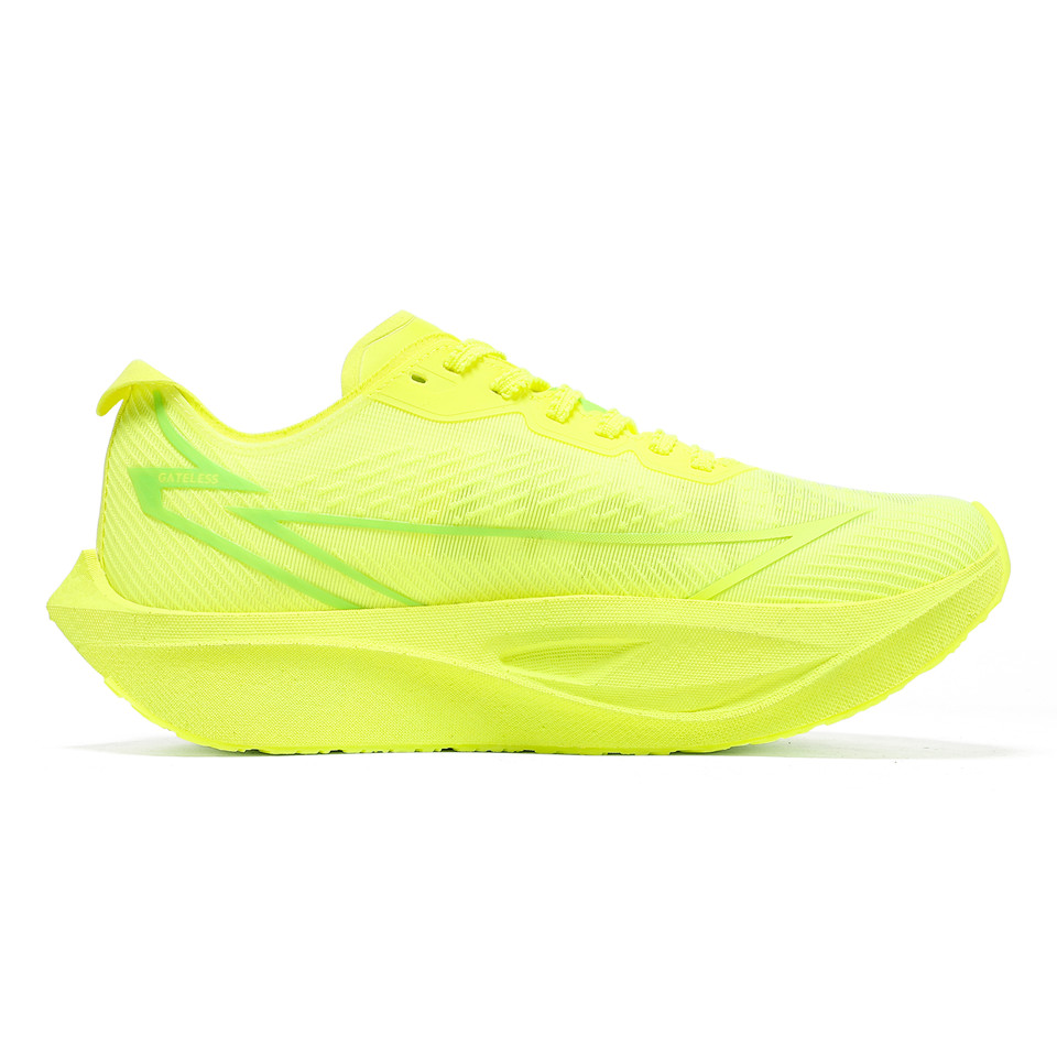 GATELESS Low Top Running Shoes Unisex Neon Green