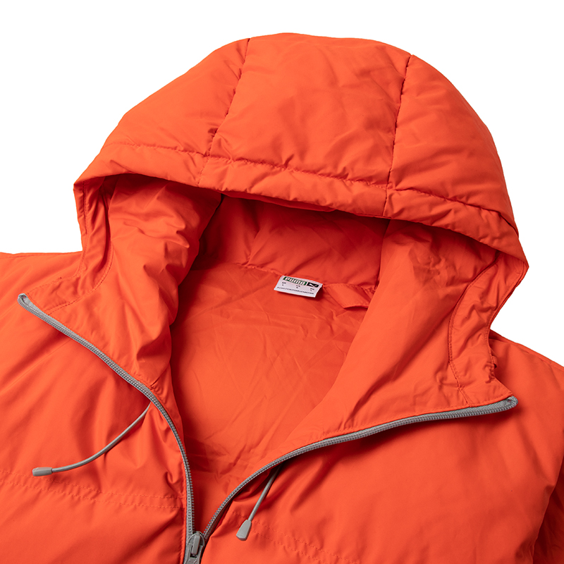 Мужская куртка PUMA PADDED VEST Layer Down (серая) — фото 3