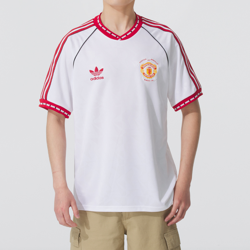 Adidas Free Shipping With AdiClub Manchester United ’91 Away Jersey