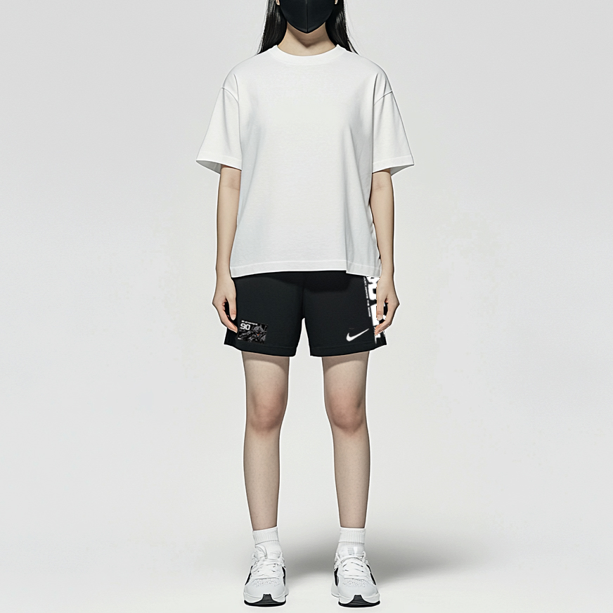 Nike Dri Fit Sports Shorts Unisex Black