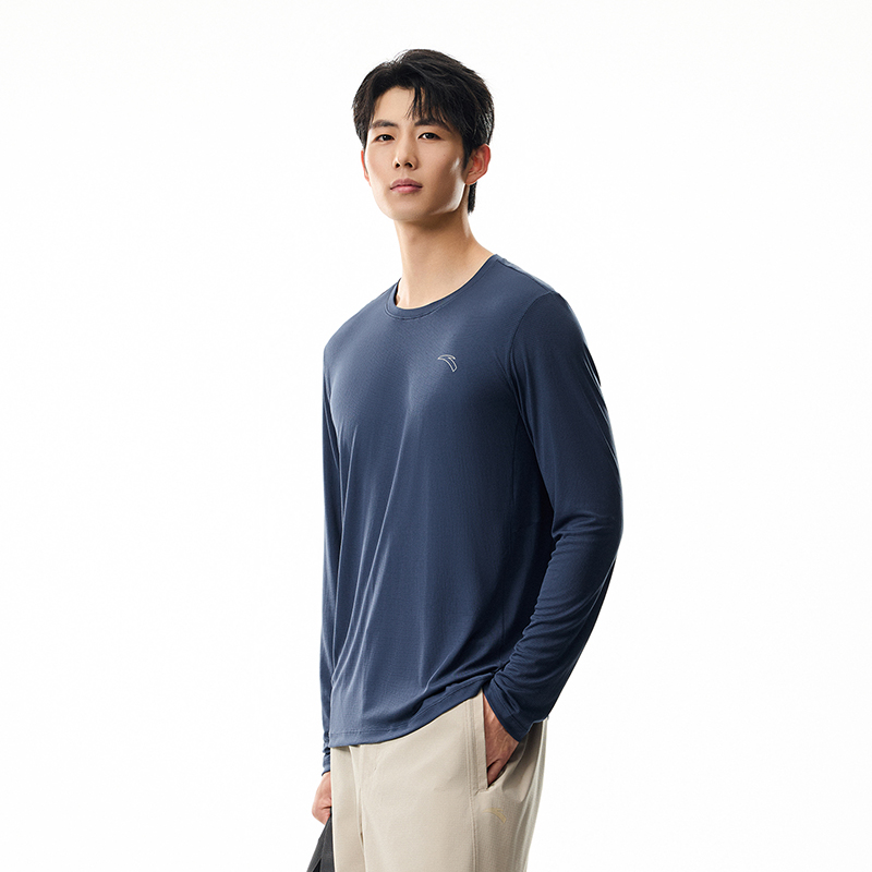 Anta Running Collection T Shirt Men’s Deep Well Gray