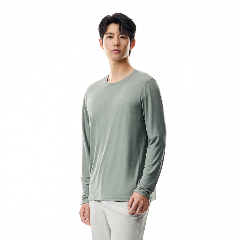 Anta Running Collection T Shirt Men’s Tipsy Green