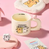 [생일] 웜 강아지 선물 포장 에디션 (스카프+머그+강아지 데일리 뉴스+포스터)
