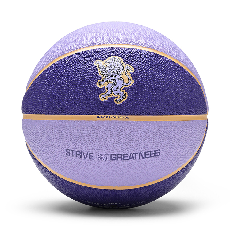 Nike Artificial Leather Basketball Purple Size 7 Ball Competition Unisex