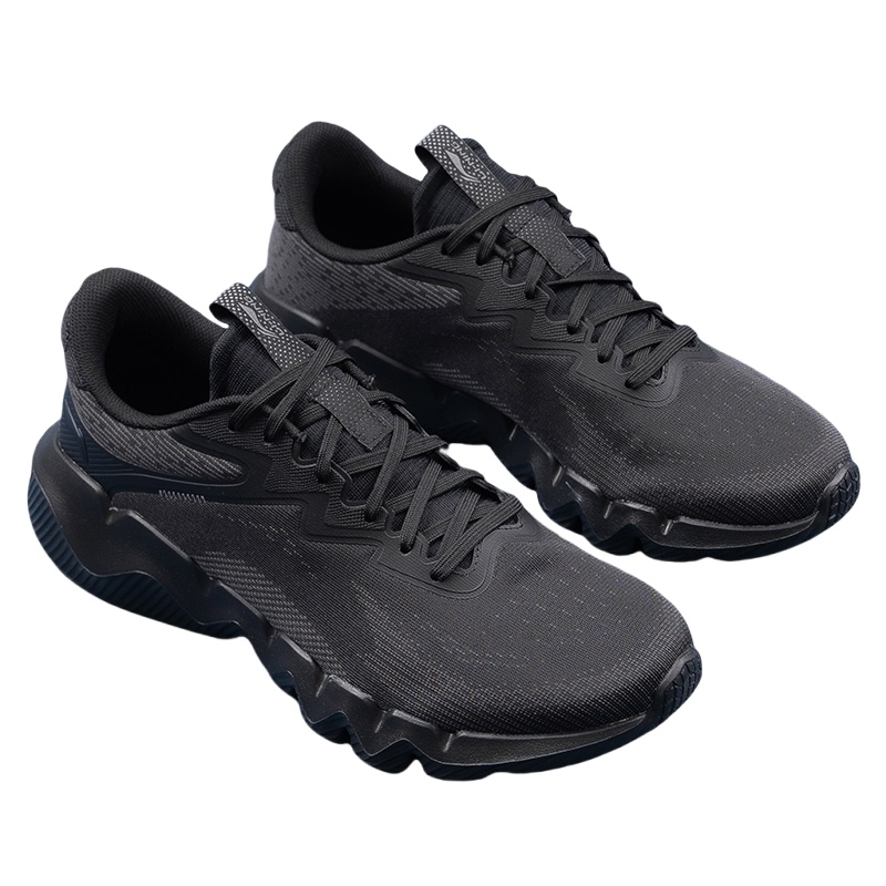 Li Ning Abrasion Resistant Breathable Abrasion Resistant Breathable Low top Casual Running Shoes Men’s