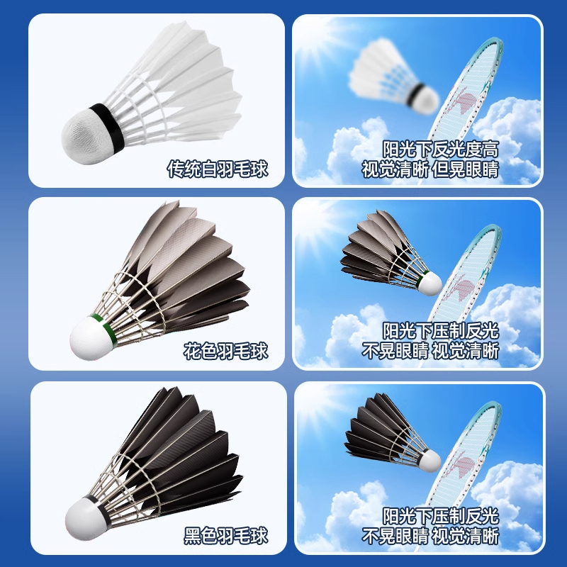 Li Ning x Kason 12 Pack Duck Feather All Round Duck Feather Outdoor Shuttlecocks