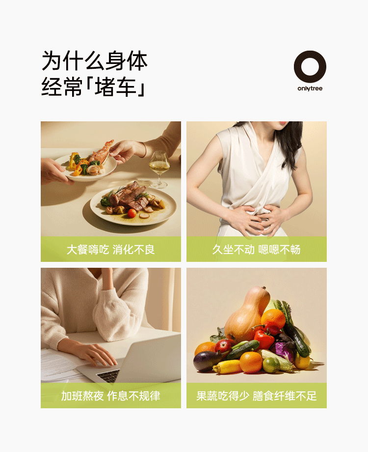 【Expédition directe de Hong Kong】 Poudre de chou frisé lyophilisée onlytree * 20 sachets + graines de chia * 10 sachets + poudre d'açaï * 10 sachets substitut de repas léger