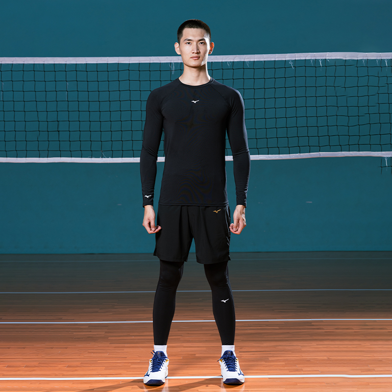 Mizuno Badminton Jersey Unisex Black