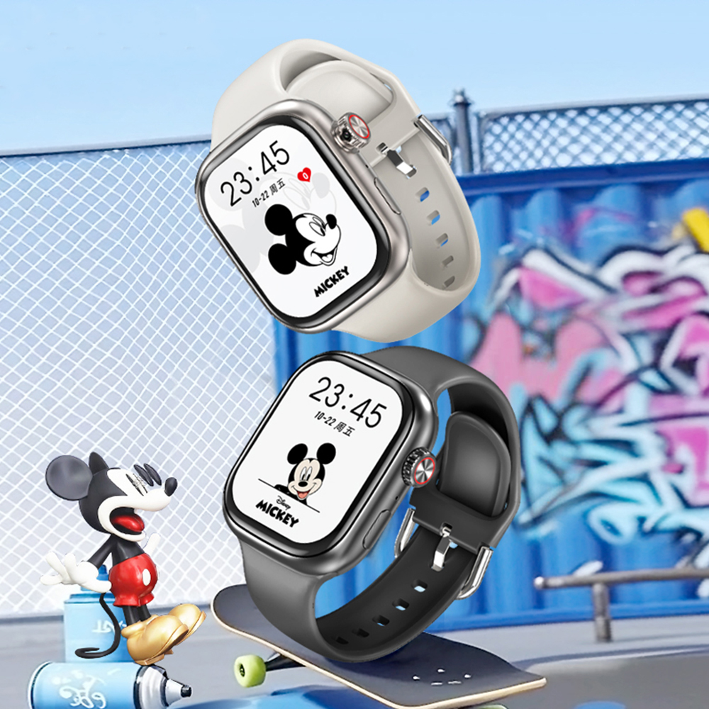 Disney Mickey Mouse Telephone Meter Smart Watches Supports Card Insertion Available For Download Unisex