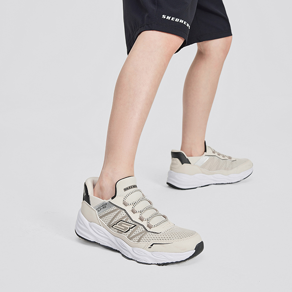 Кроссовки Skechers Slip-Ins (бежевые) — фото 7