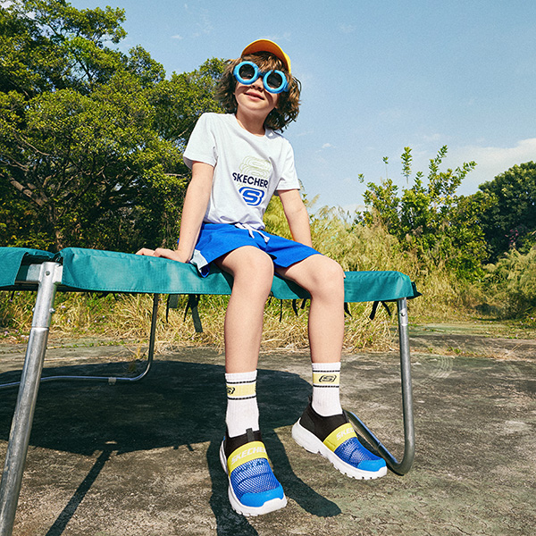 Кроссовки Skechers Razor Flex (сине-черные) — фото 8
