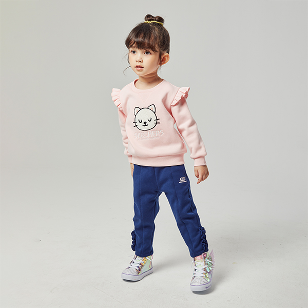 сандалии Skechers kids (розовый) — фото 6