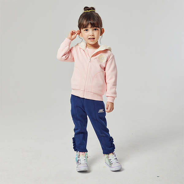 сандалии Skechers kids (розовый) — фото 9
