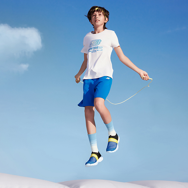 Кроссовки Skechers Razor Flex (сине-черные) — фото 11