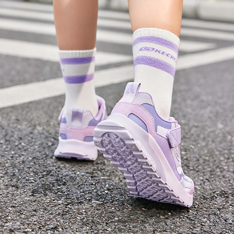 Детские кроссовки Skechers (фиолетовые) — фото 9