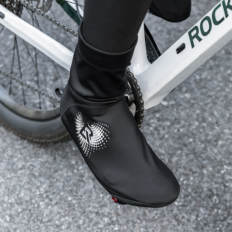 ROCKBROS Slip Resistant Abrasion Resistant Slip Resistant Abrasion Resistant High top Cycling Shoes Men’s Black