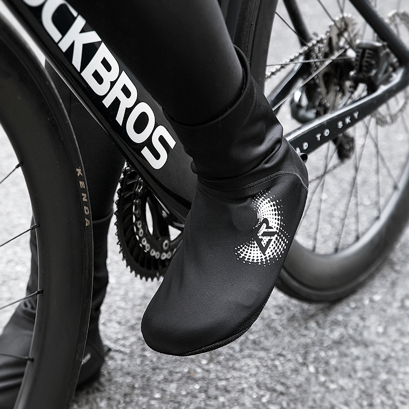 ROCKBROS Slip Resistant Abrasion Resistant Slip Resistant Abrasion Resistant High top Cycling Shoes Men’s Black