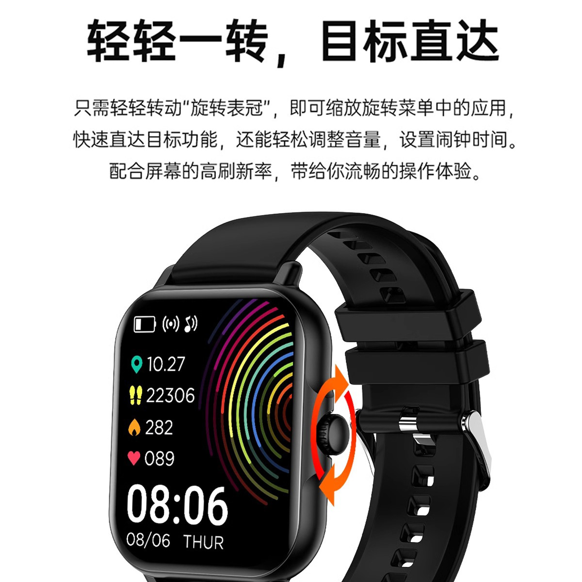 KANGOL Smart Watches Bluetooth Connection Unisex