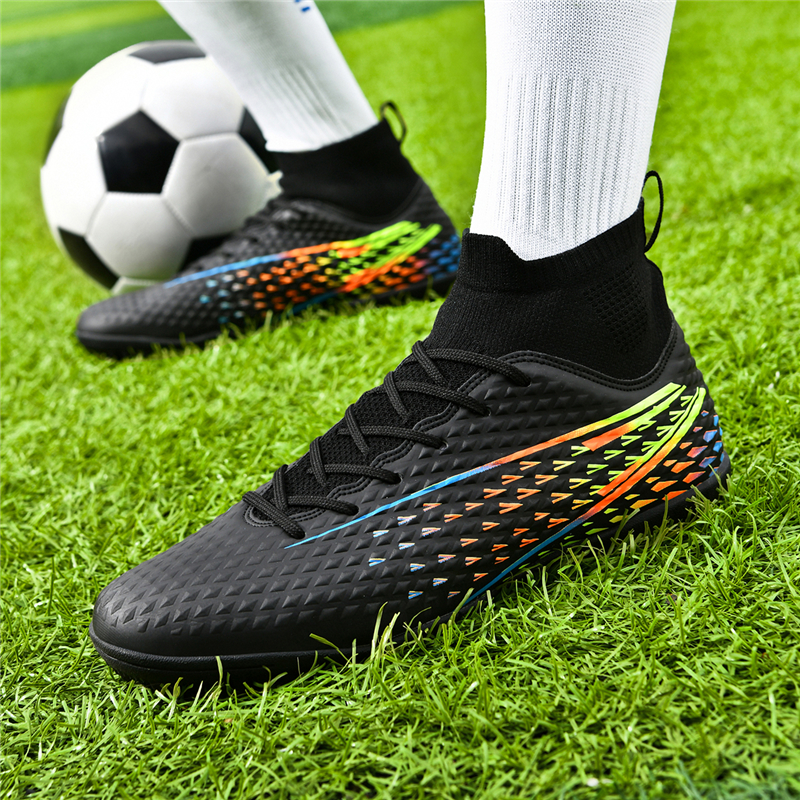 SHUANGDING Comfortable TF Turf Soft Ground, Firm Ground, Artificial Ground Slip Resistant Abrasion Resistant