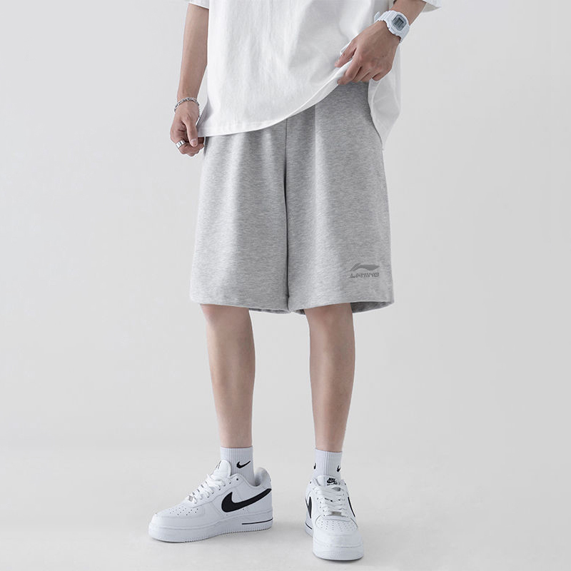 Li Ning Sports Life Collection Sports Shorts Unisex Gray