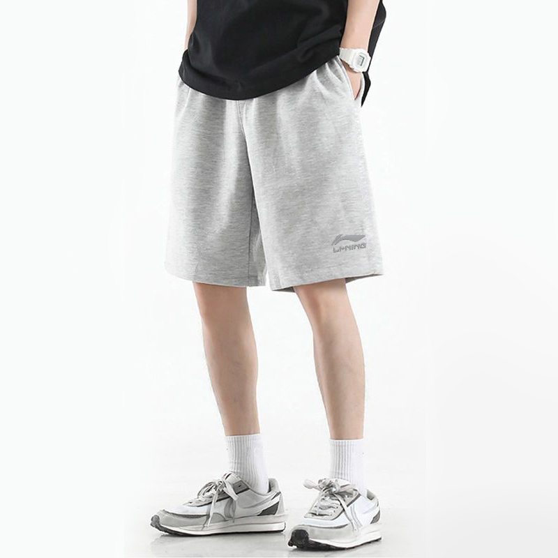 Li Ning Sports Life Collection Sports Shorts Unisex Gray