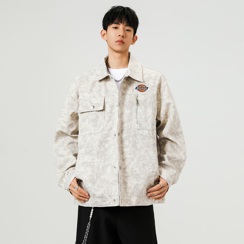 Мужская куртка Dickies logocleanfitbomber (синяя) — фото 7