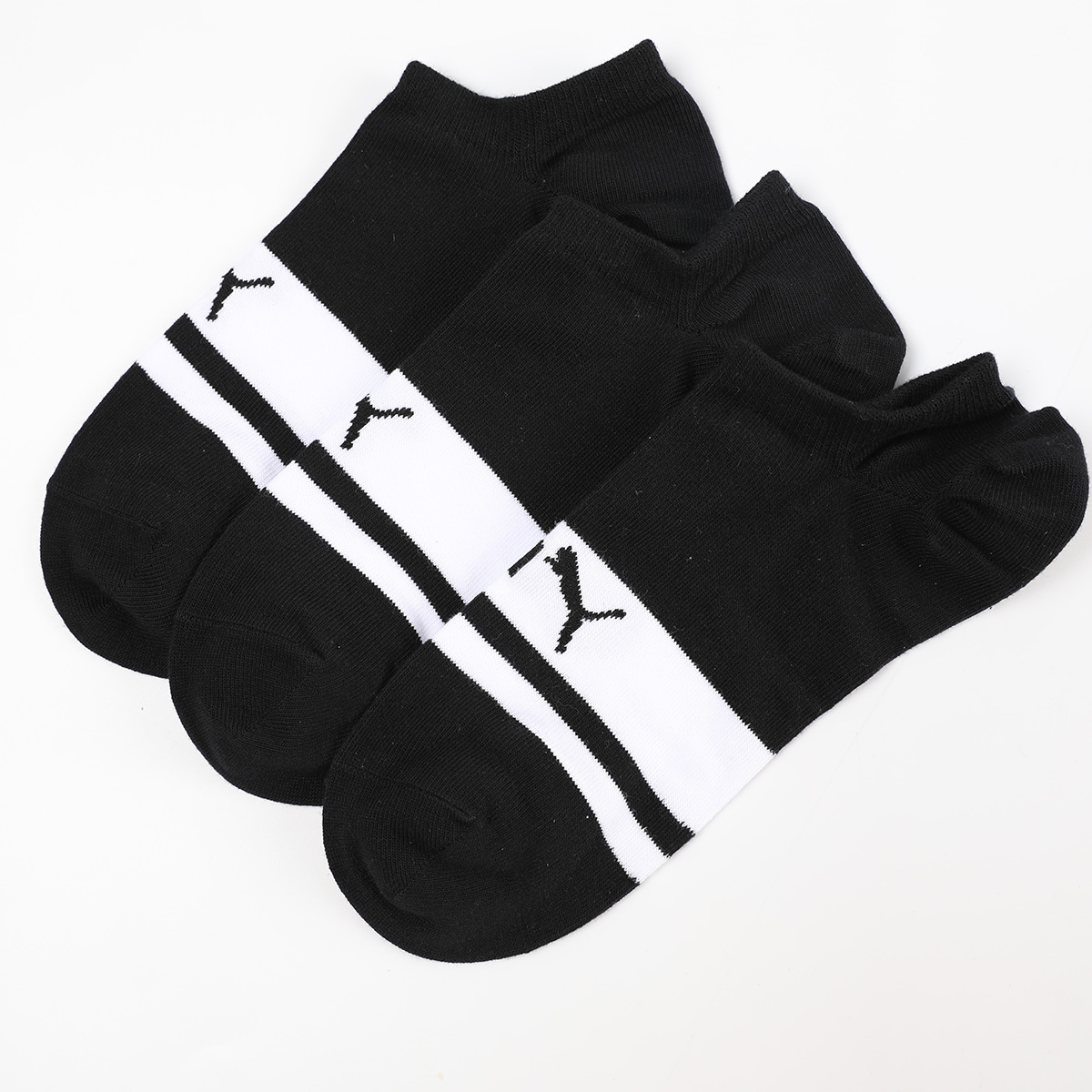 PUMA No-Show Socks Unisex 3 Pack