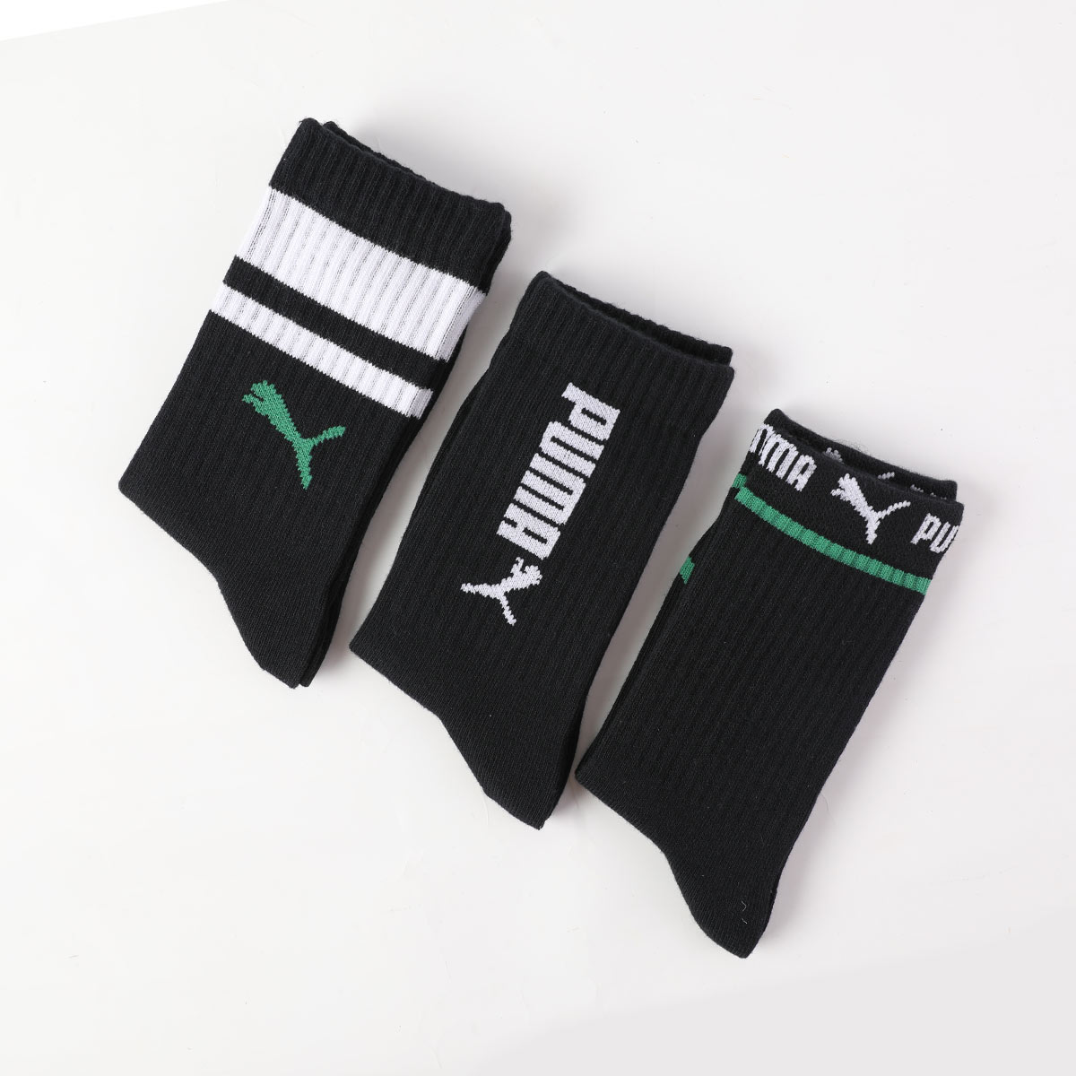 Носки PUMA logo 3 (черный) — фото 2