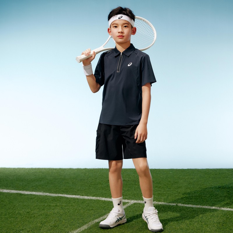 Унисекс футболка ASICS ASICST26kids (синяя) — фото 9