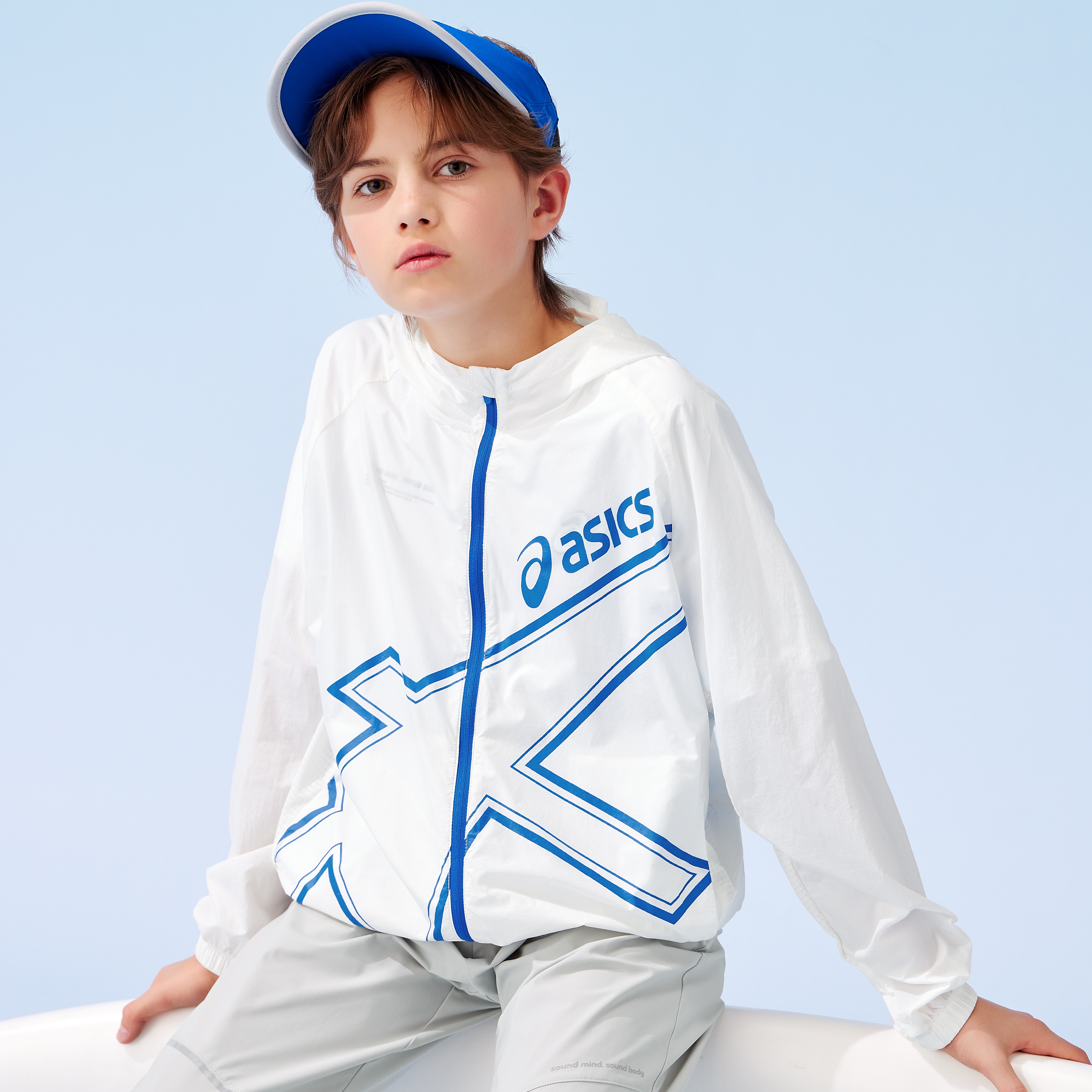 Куртка ASICS (белая) — фото 6