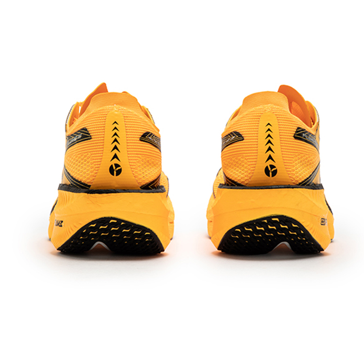361° Flame 3 Low top Marathon Training Race Running Shoes Unisex Fluorescent Laser Orange