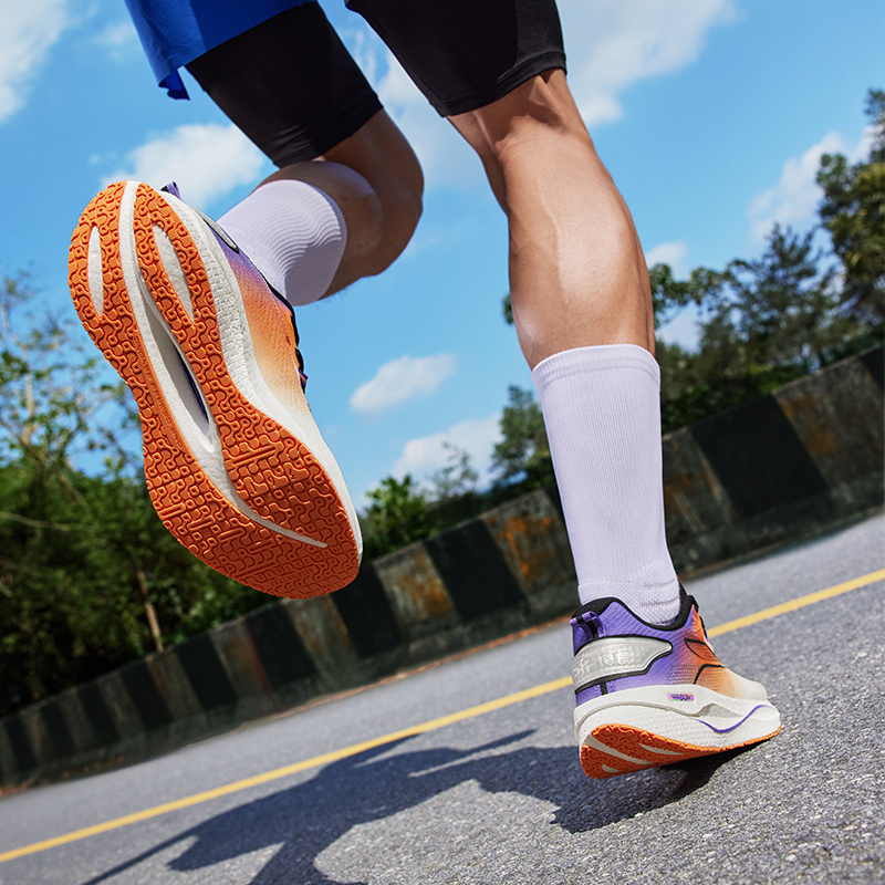 361° Comfortable Cushioning Abrasion Resistant Breathable Lightweight Low top Sprint Running Shoes Men's